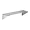 Amgood 18 in. x 60 in. Stainless Steel Tubular Wall Shelf AMG WS-TR-1860 - alternate 1